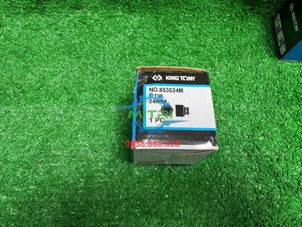 Mua đầu tuýp đen 24mm Kingtony 853524M uy tín ghé ngay đại lý Minh Triết