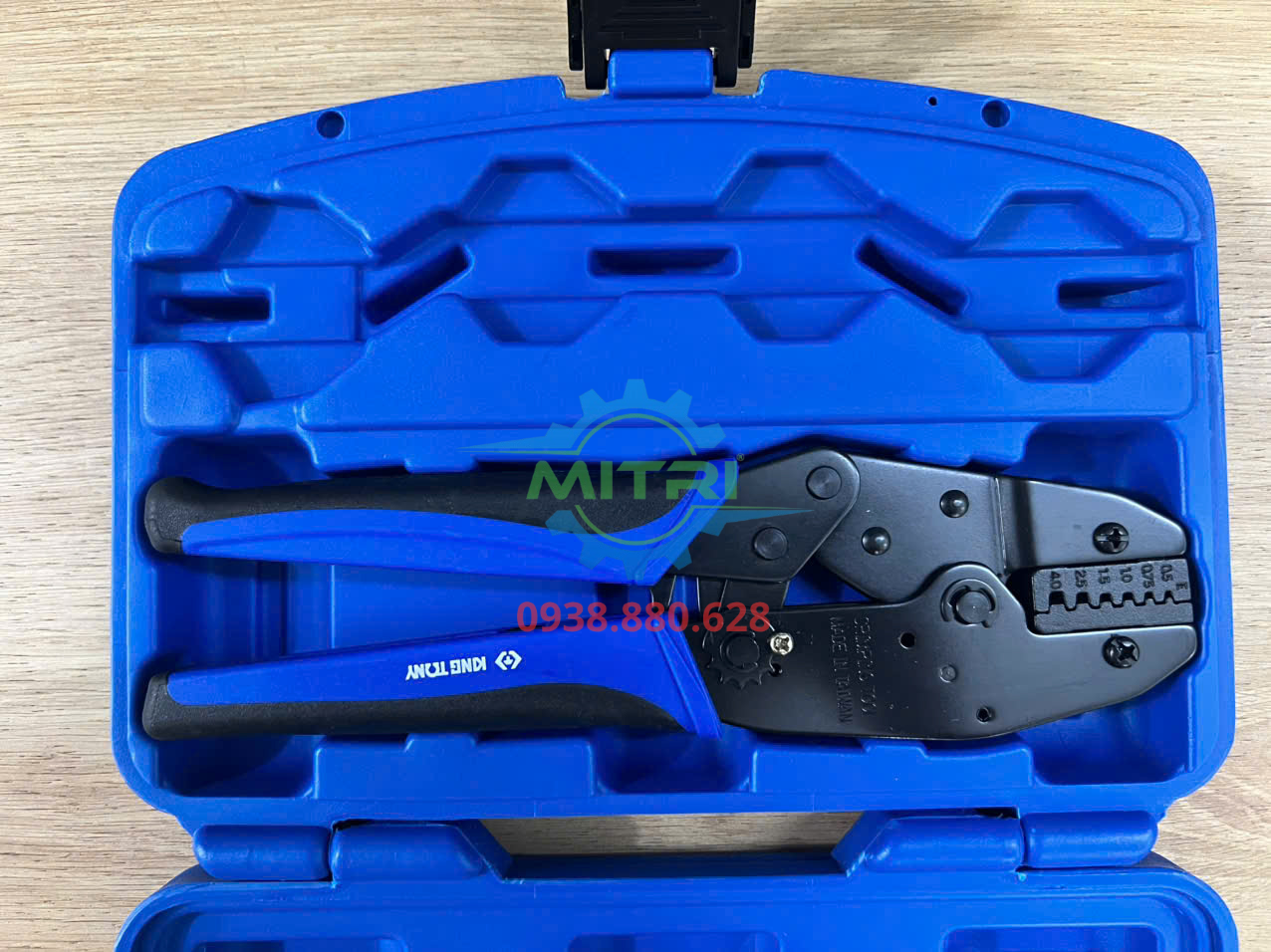 Cơ chế bánh cóc trợ lực kìm bấm cos Kingtony