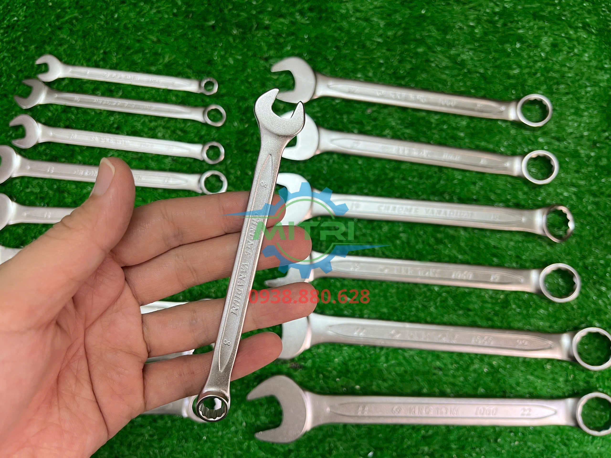 Cờ lê hộp 8mm Kingtony 1060-08 thép Cr-V bền bỉ