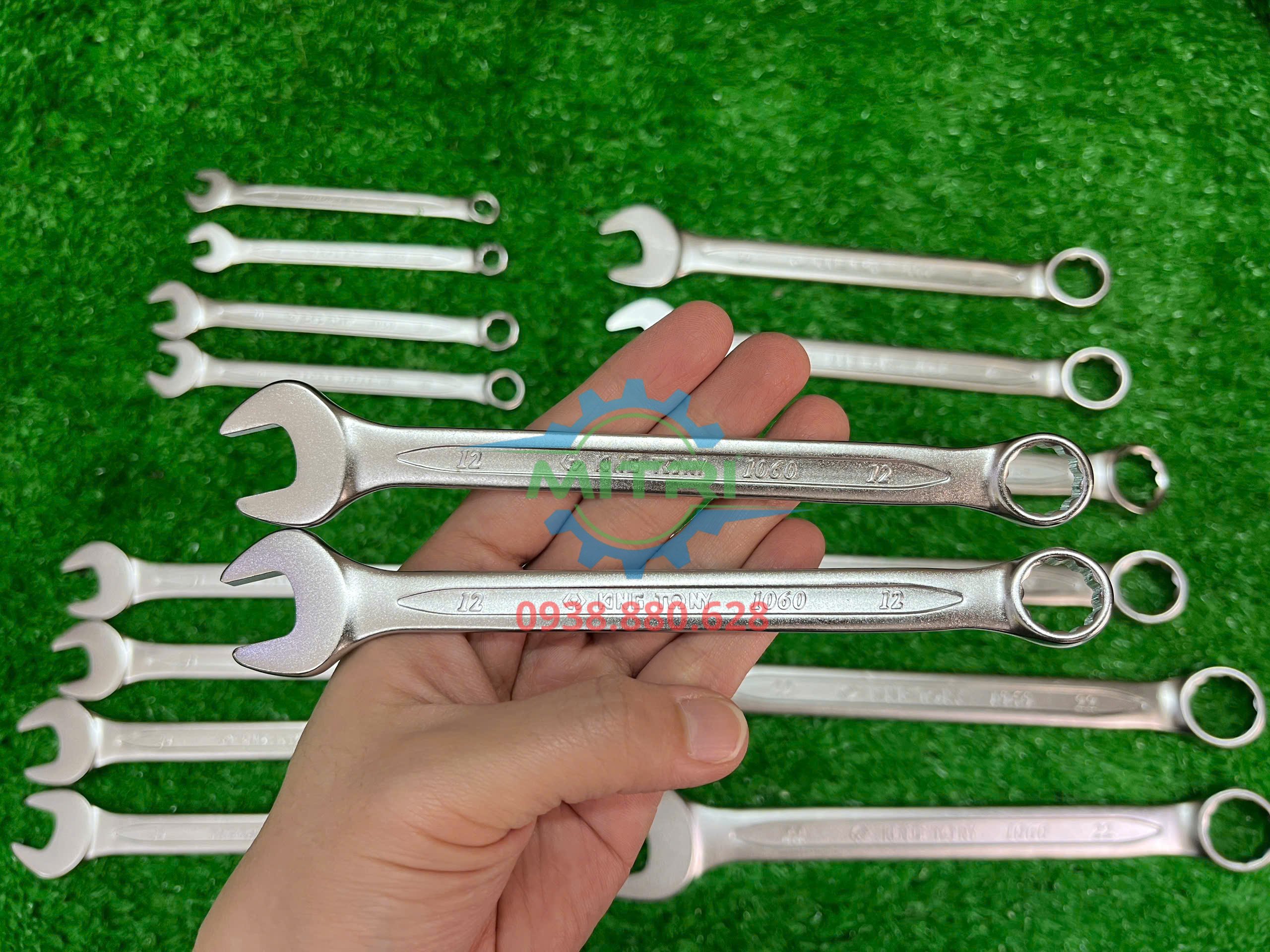 Cờ lê vòng miệng 12mm Kingtony 1060-12 chính hãng