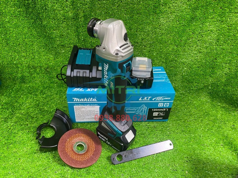 Combo Makita DGA506Z 2 pin 5.0Ah và 1 sạc tại Minh Triết Combo Makita DGA506Z 2 pin 5.0Ah và 1 sạc tại Minh Triết
