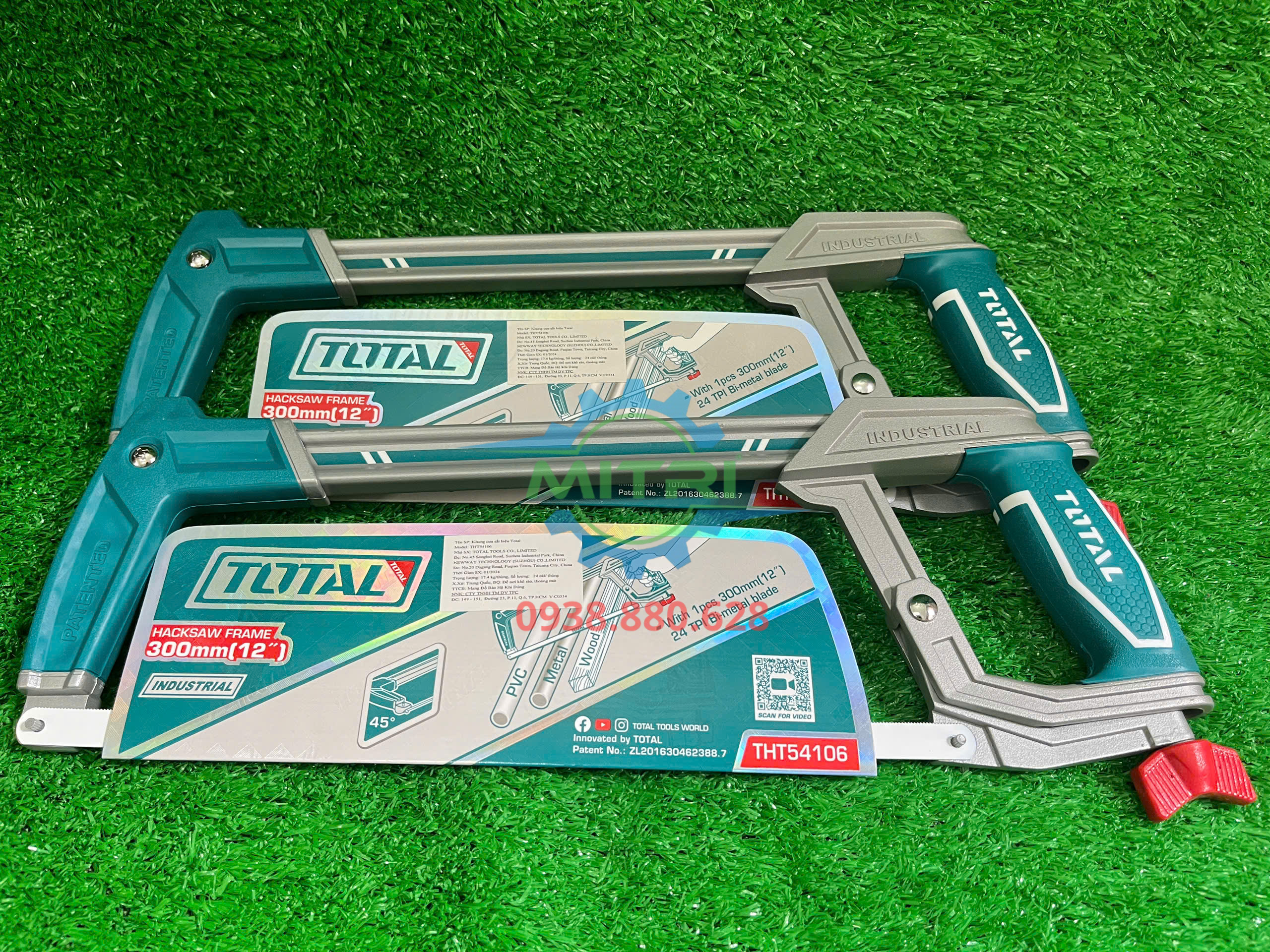 Chi tiết khung cưa sắt 12 inch Total THT54106