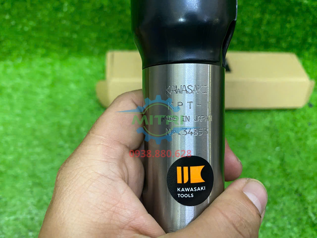 Đầm cát công nghiệp Kawasaki KPT-1 dùng trong xưởng đúc và làm khuôn