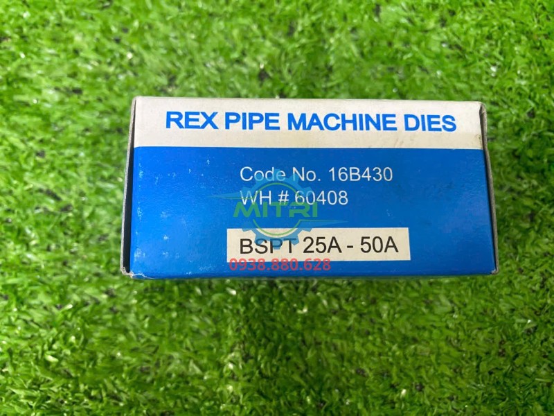 Dao ren ống REX 1 đến 2 inch chuẩn BSPT bảng lớn