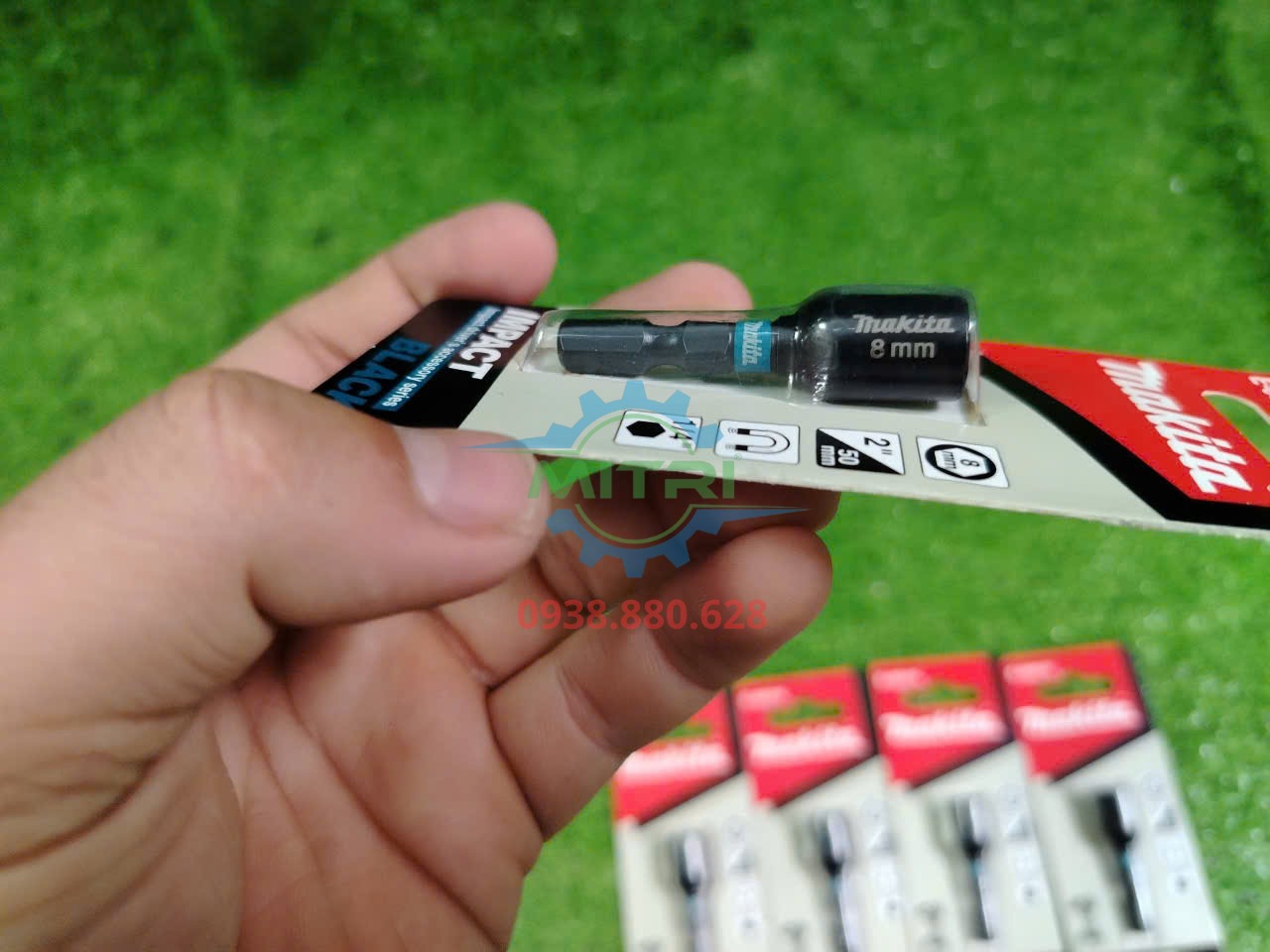 Đầu bắn vít tôn Makita E-08816 đầu tuýp lục giác ngoài 8mm