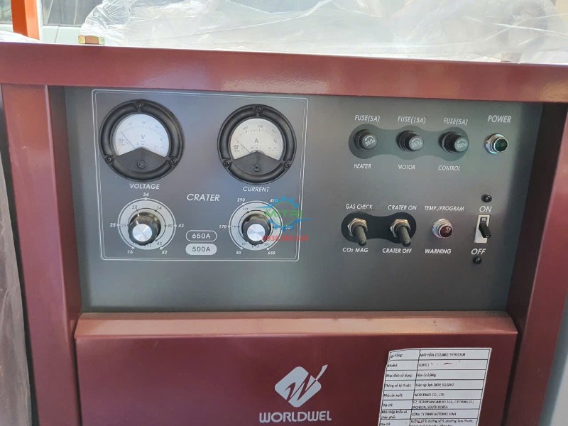 Đầu cấp dây hàn rời và đầu đưa dây 380V Long Run 500TC2