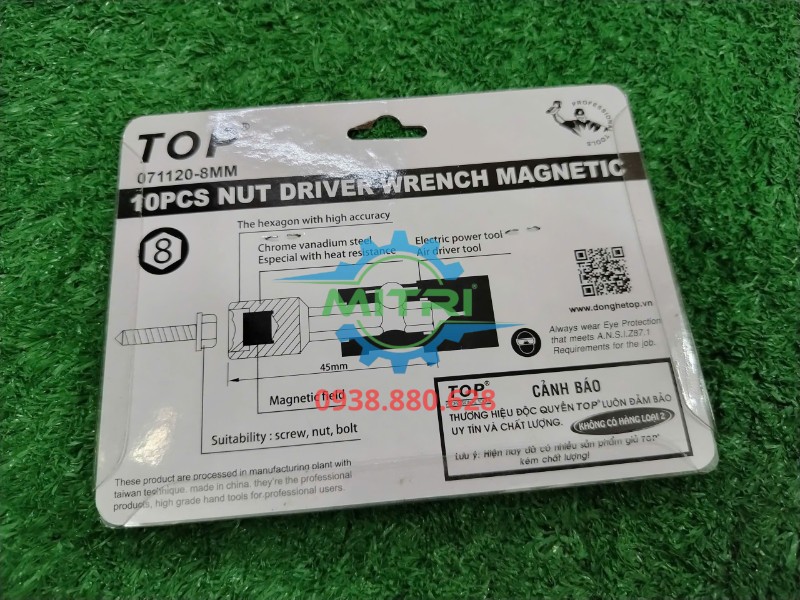 Đầu chụp bắn tôn 8mm TOP chính hãng