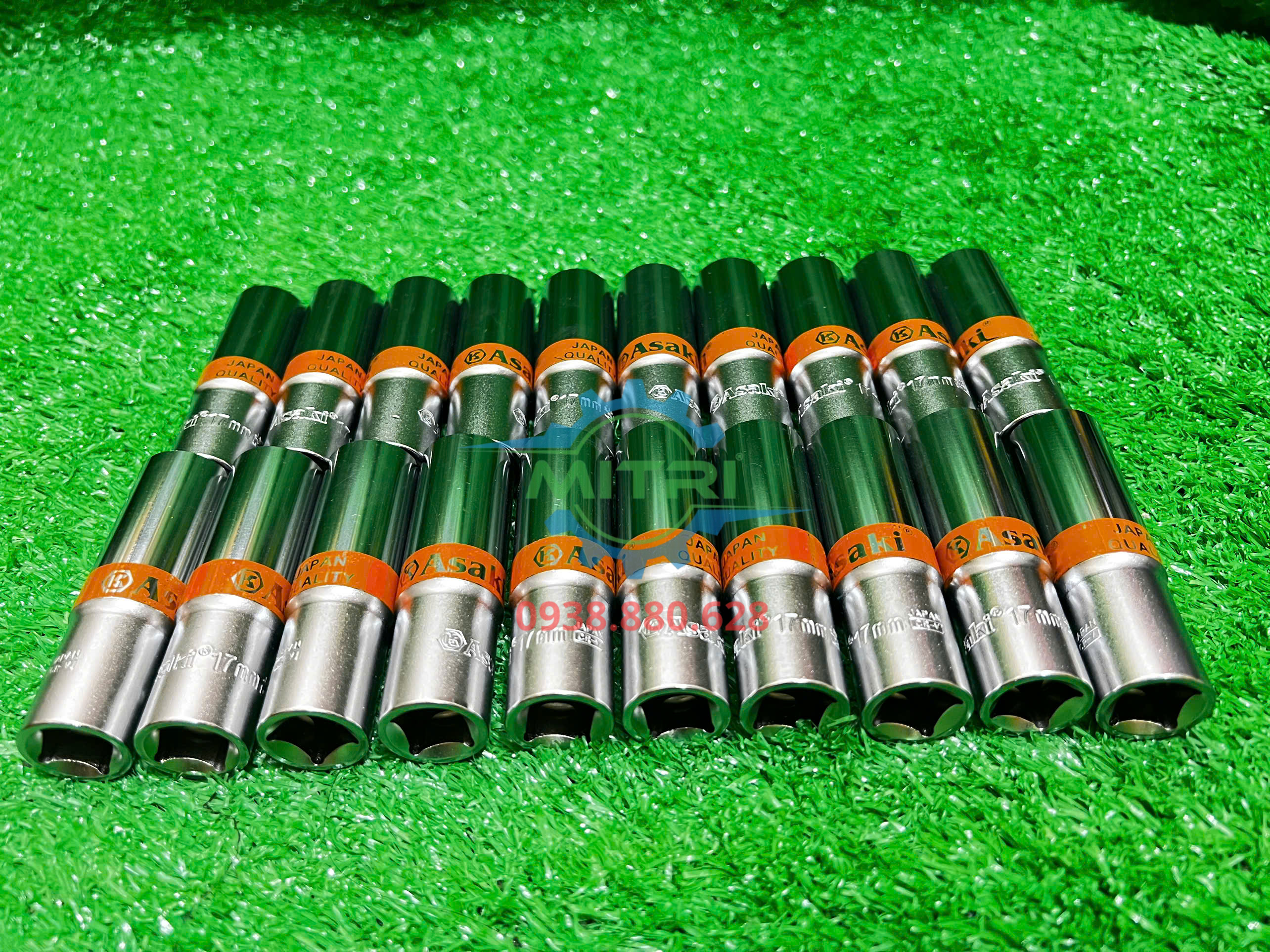 Đầu khẩu dài 17mm Asaki AK-6556 chính hãng