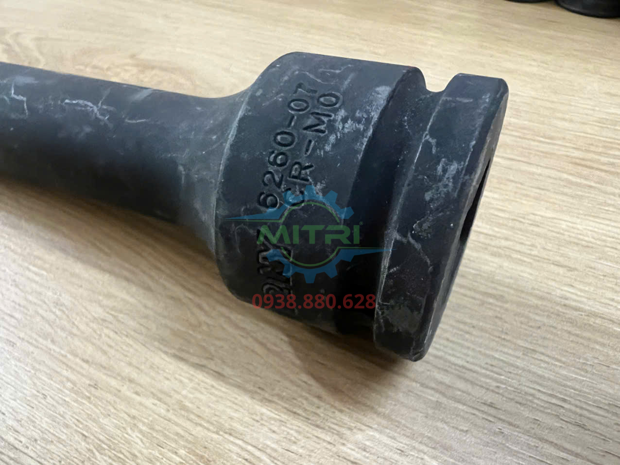 Đầu nối đen 3/4 x 7 inch Kingtony 6260-07 - góc chụp chi tiết