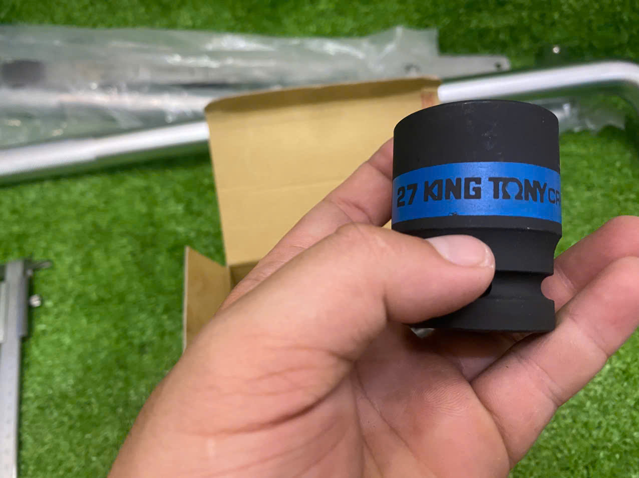 Đầu tuýp đen 3/4 inch Kingtony 651527M 27mm chính hãng