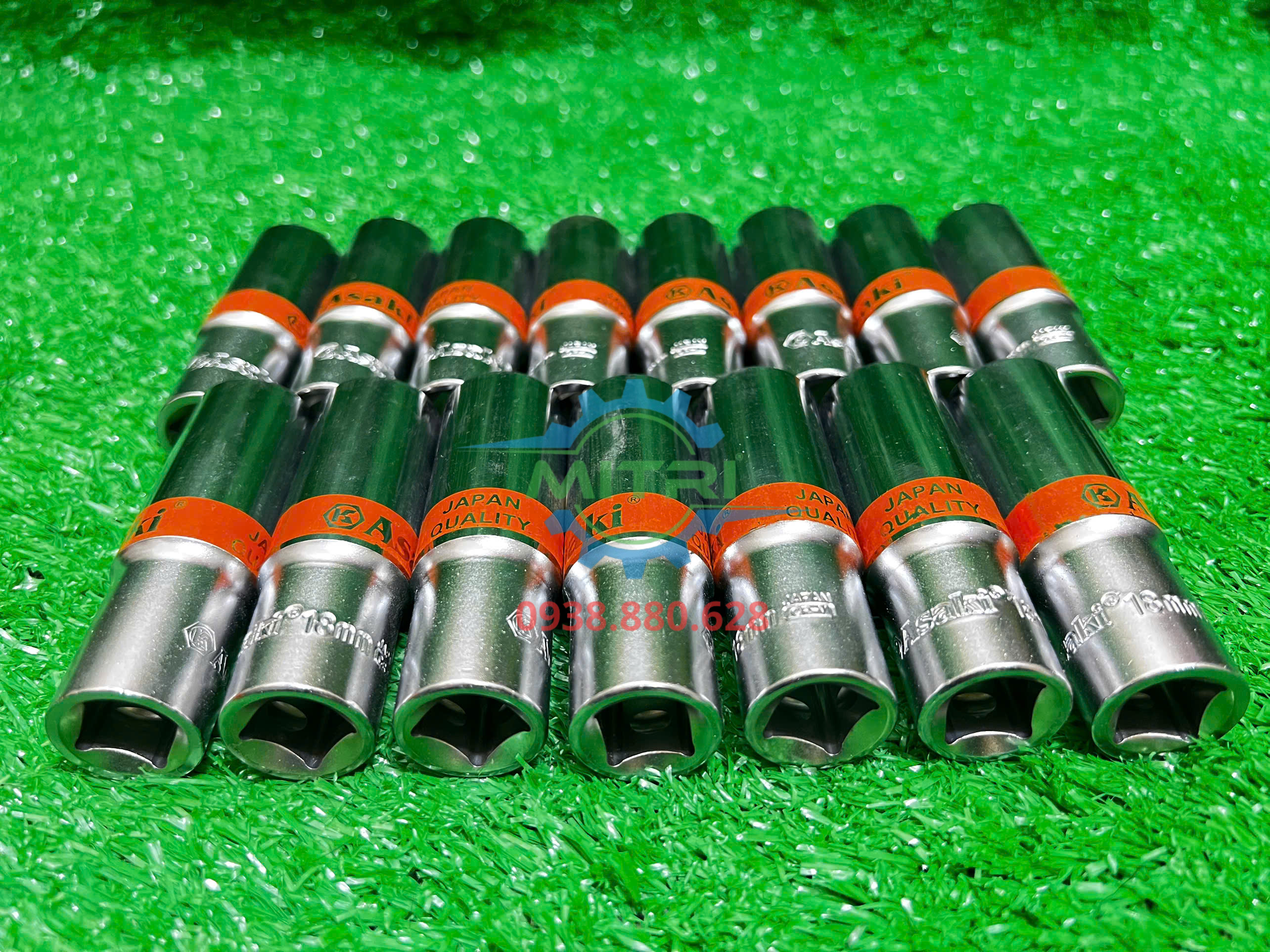 Đầu tuýp đen siêu bền 18mm Asaki AK-6557