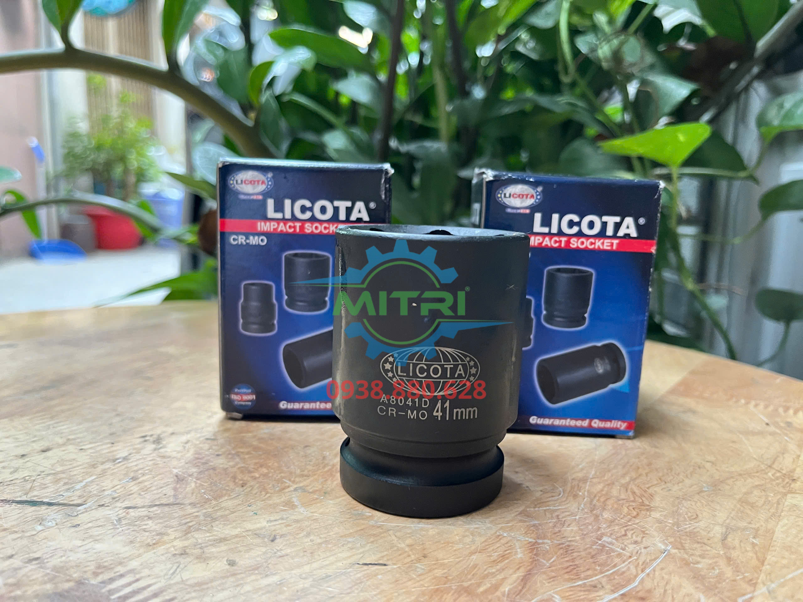 Đầu tuýp xi đen 1 inch 41mm Licota A8041D chính hãng