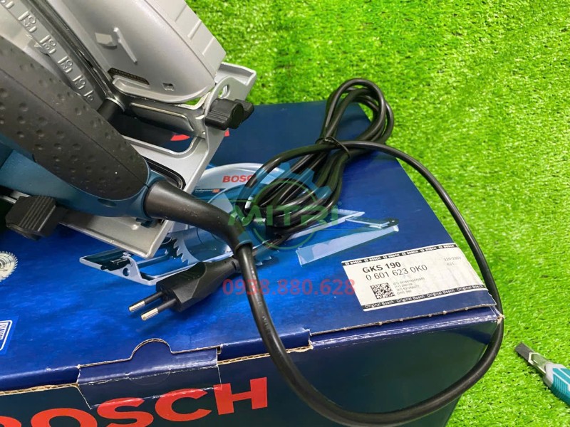Dây điện máy cưa gỗ Bosch GKS 190 1400W chắc chắn khi sử dụng