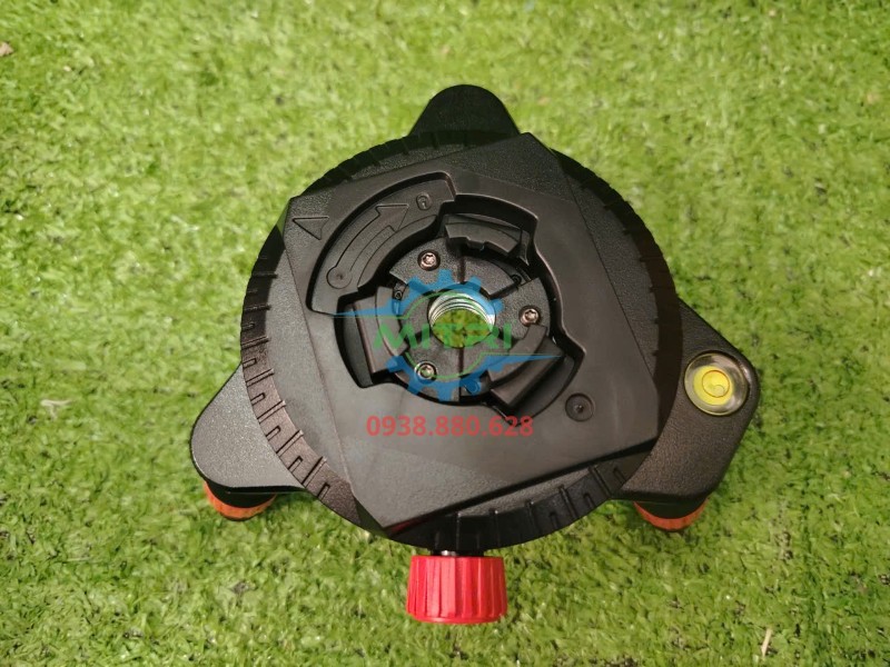 Đế máy cân mực Bosch GLL 50-15 XG nhìn từ trên