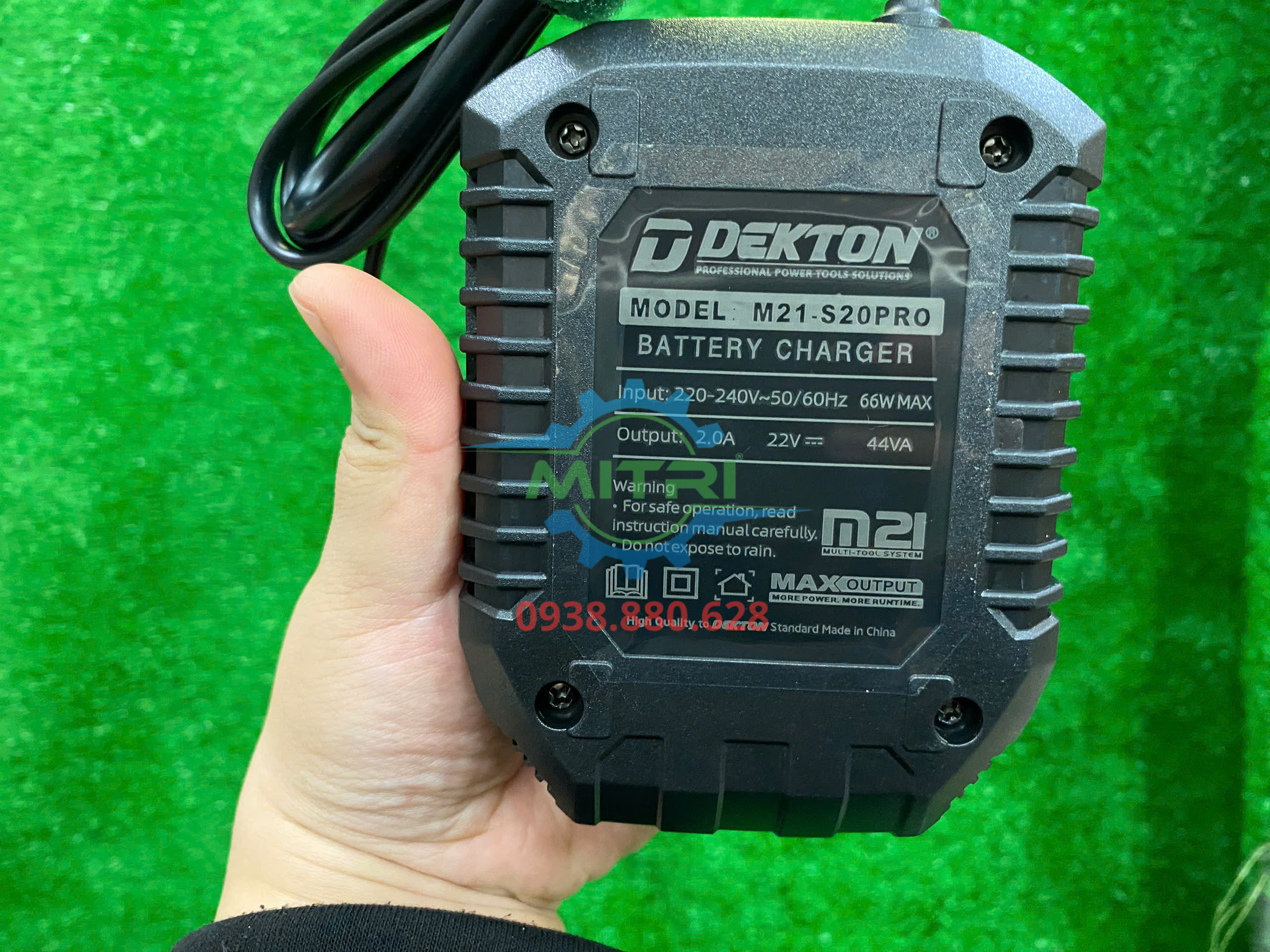Đế sạc pin Dekton 21V M21-S20PRO 2.0Ah