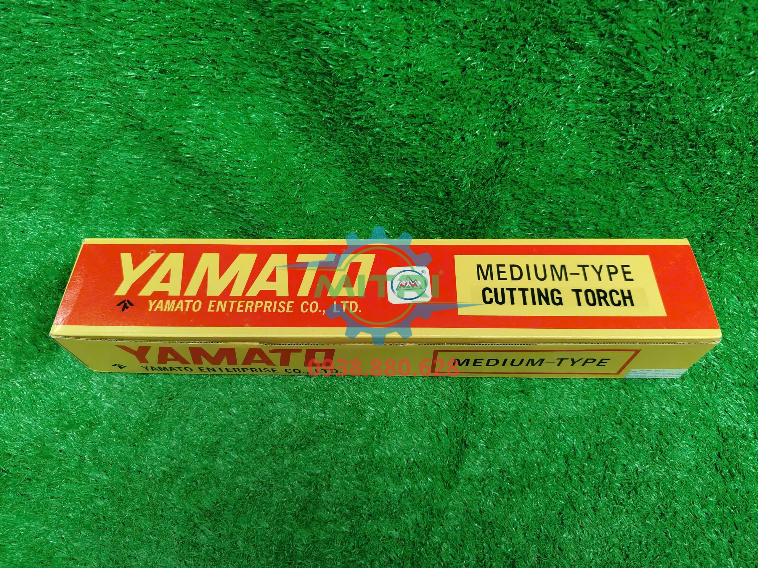 Đèn cắt gas Yamato CMS-3601-G thiết kế 2 ống đồng thau chắc chắn chính hãng Đài Loan