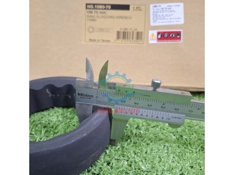 Độ dày đầu vòng Kingtony 10B0-70 chắc chắn khi siết bu lông lớn