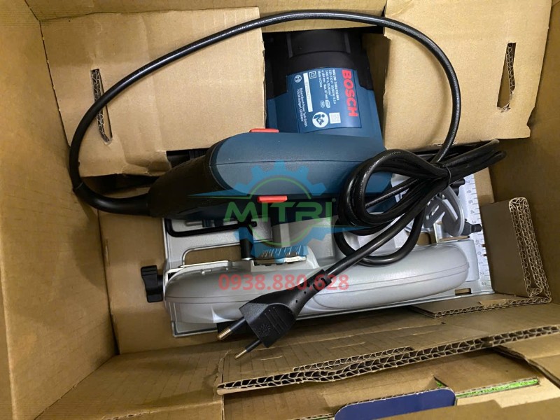 Đóng gói máy cưa gỗ Bosch GKS 190 1400W chính hãng