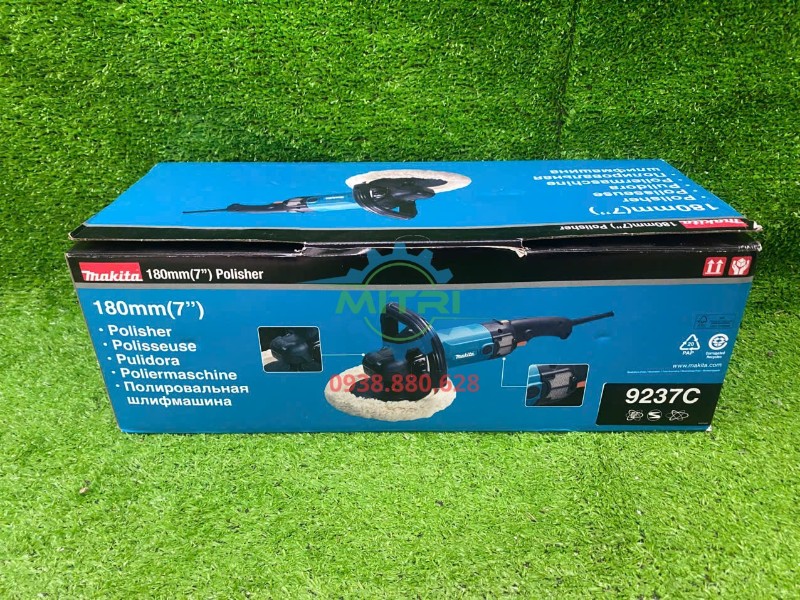 Hộp máy đánh bóng Makita 9237C mặt trước