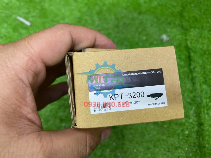 Hộp máy mài đầu trụ Kawasaki KPT-3200 có tem model