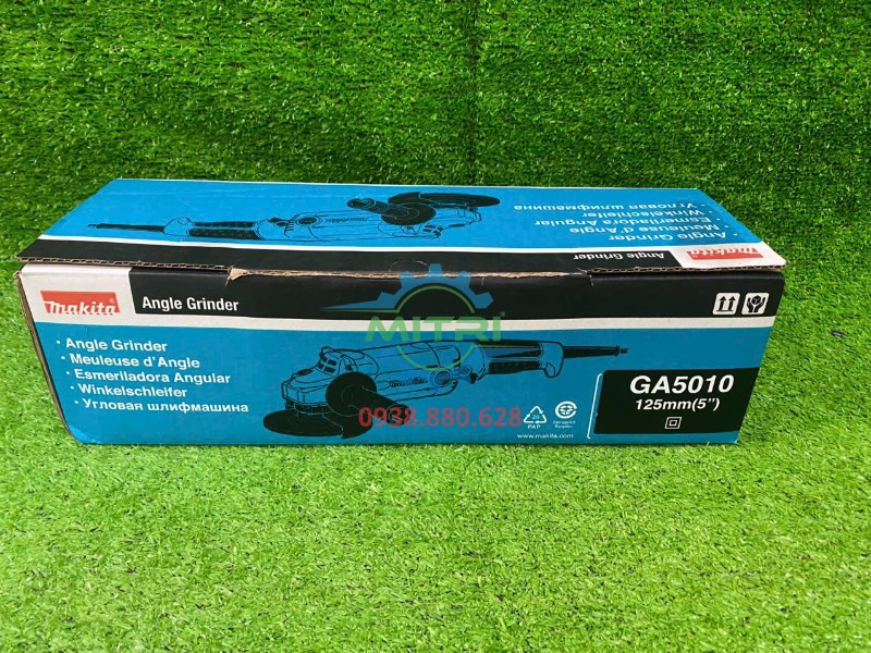 Hộp máy mài góc 125mm Makita GA5010 mặt trước