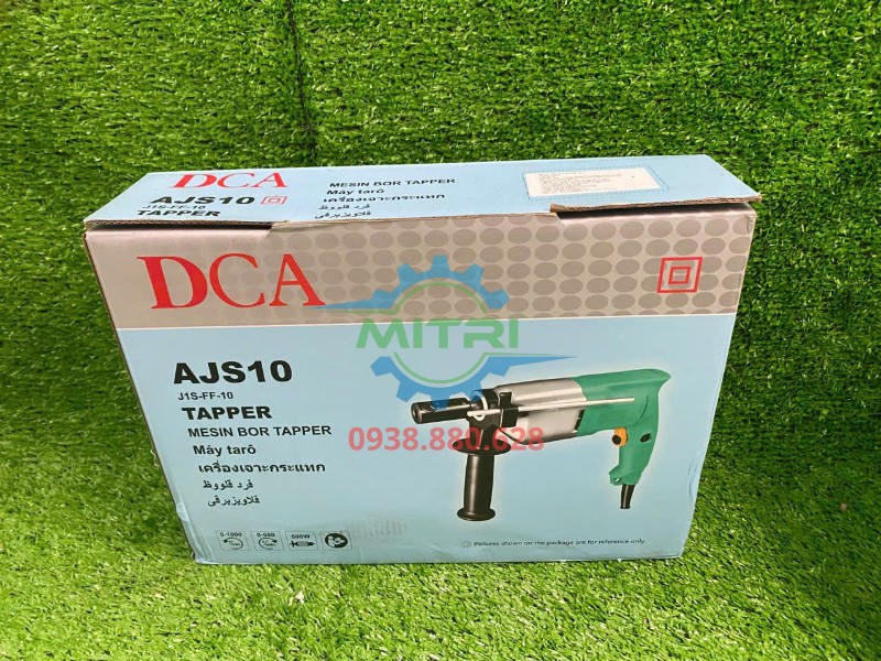 Mặt trước hộp máy taro ren DCA AJS10
