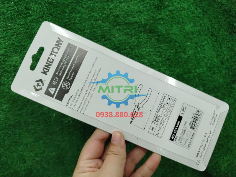 Kềm nhọn Kingtony 6311-06 chính hãng 160mm