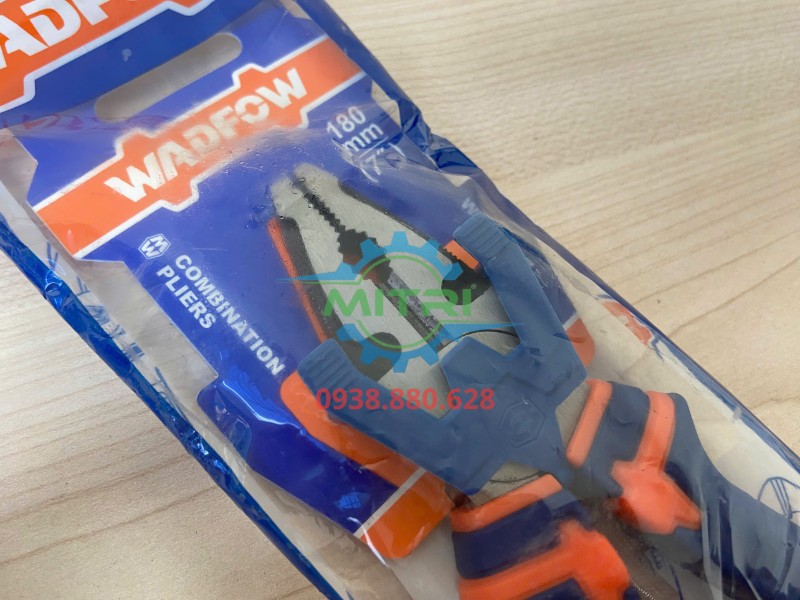 Kềm răng 7 inch 180mm Wadfow WPL1C07 chính hãng