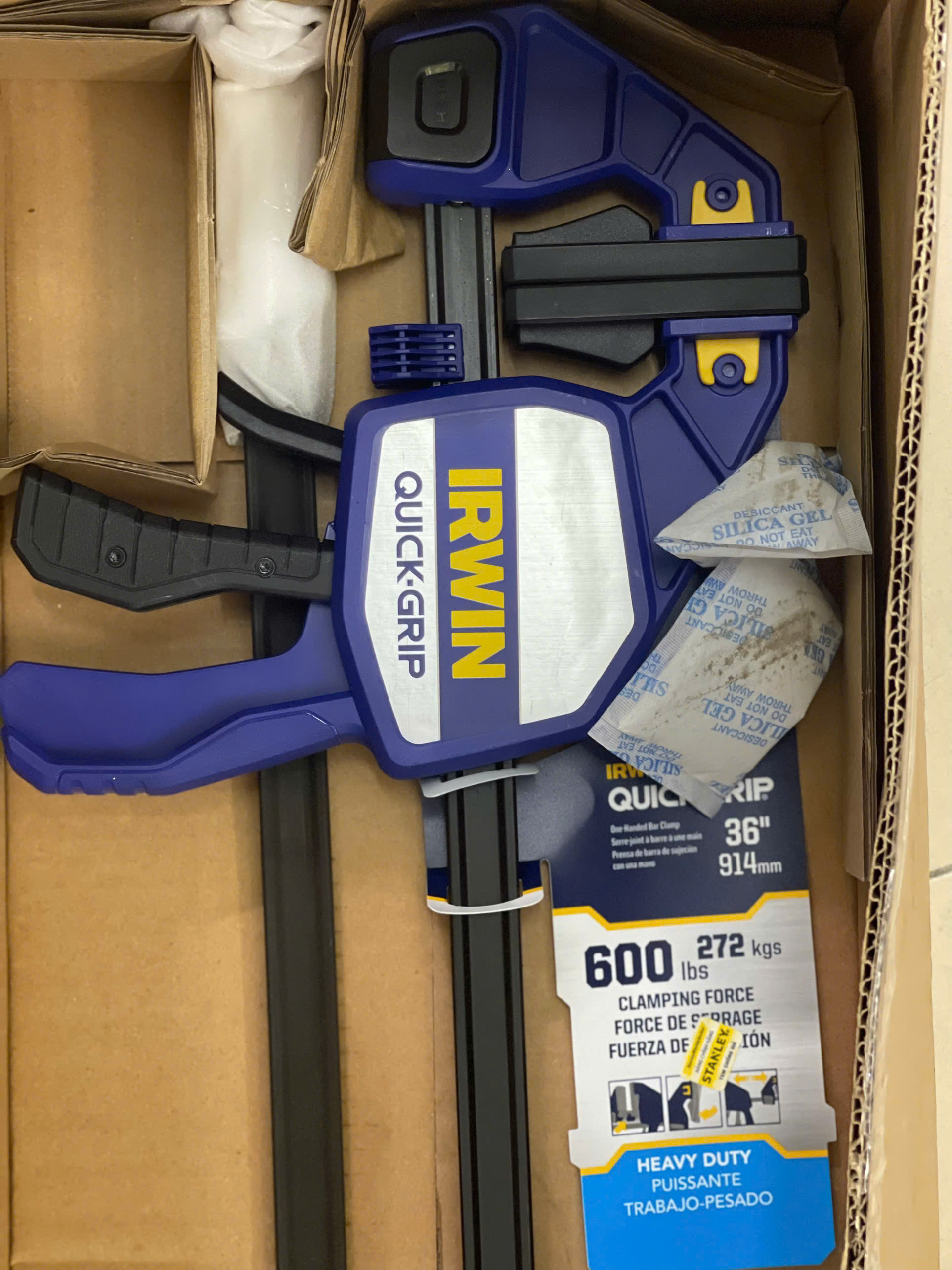 Kẹp gỗ tăng đưa IRWIN 36 inch 1964715 lực kẹp 272kg