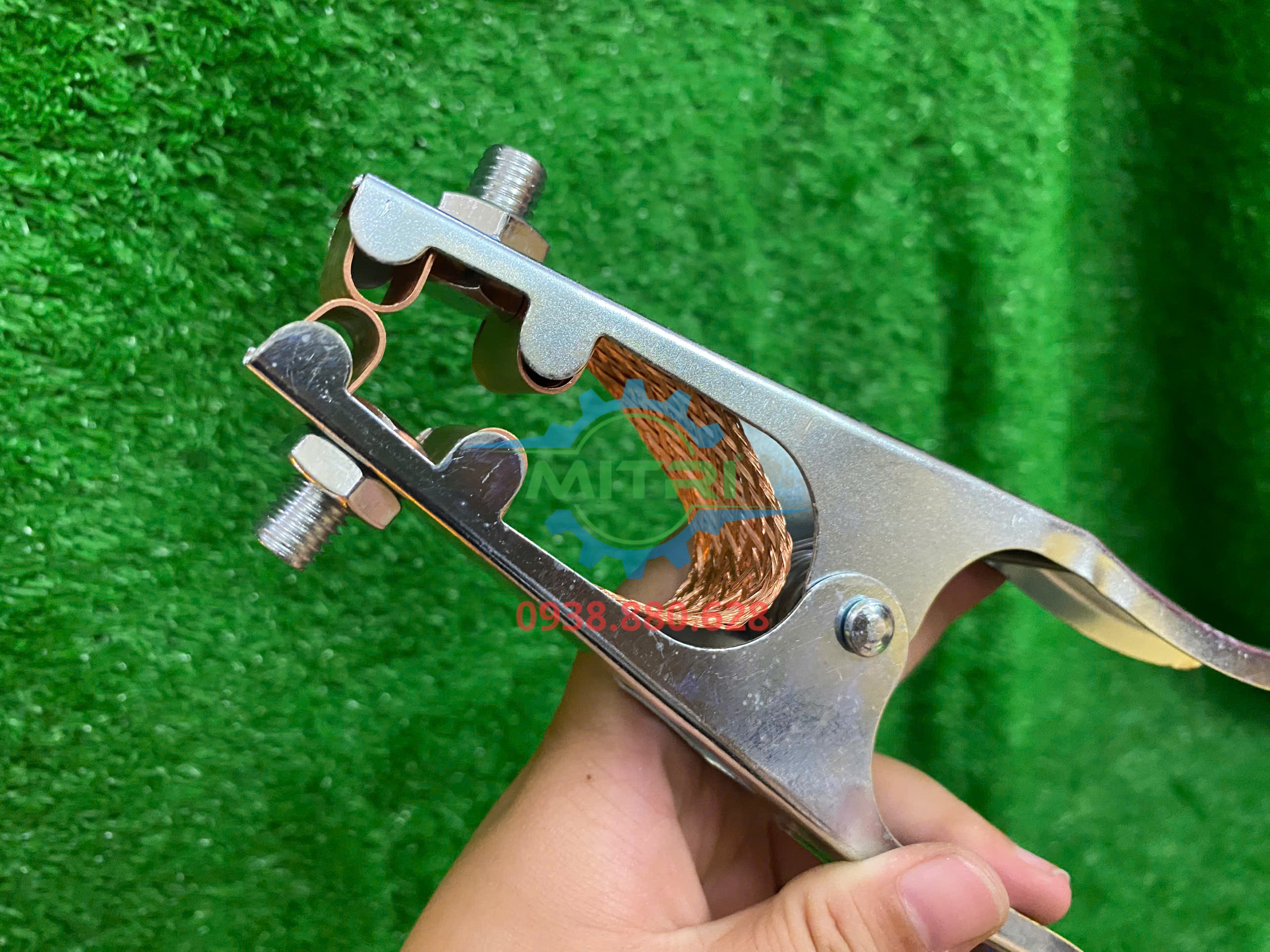 Kẹp mát đồng 500A Protech dẫn điện tốt