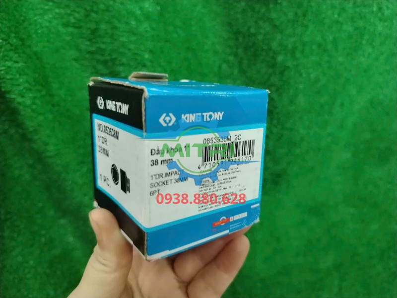 Khẩu tuýp 1 inch 38mm Kingtony 853538M đen