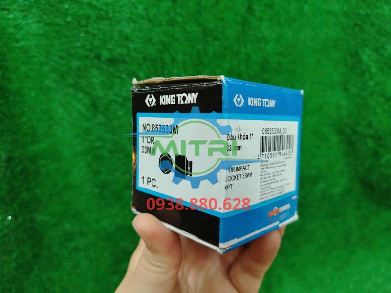 Khẩu tuýp lục giác đen 1 inch Kingtony 853533M