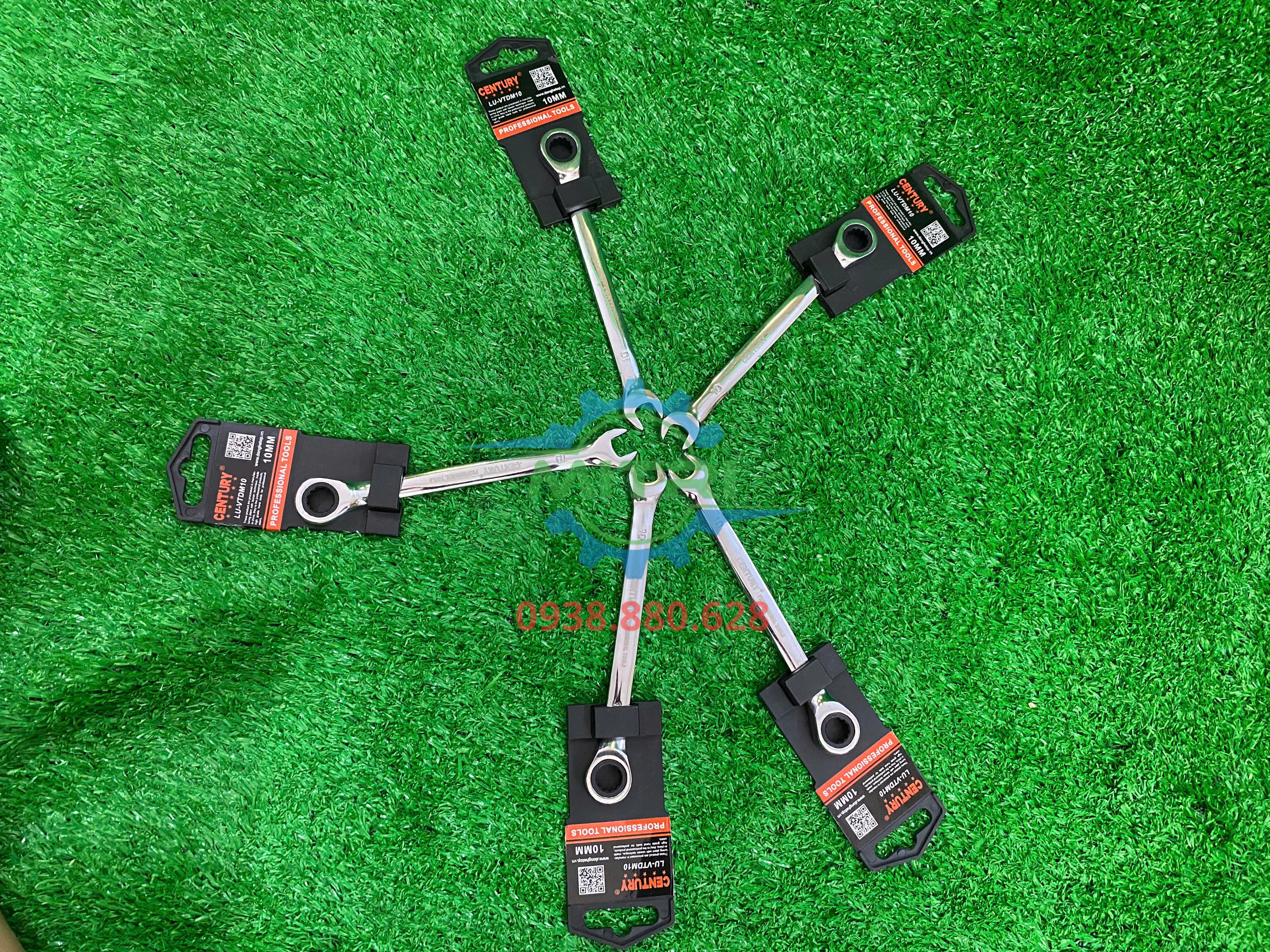 Khóa vòng tự động miệng 10mm Century xi bóng