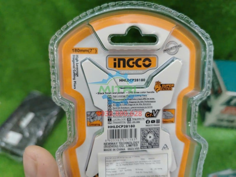 Kìm cắt cao cấp HHLDCP28180 thương hiệu INGCO