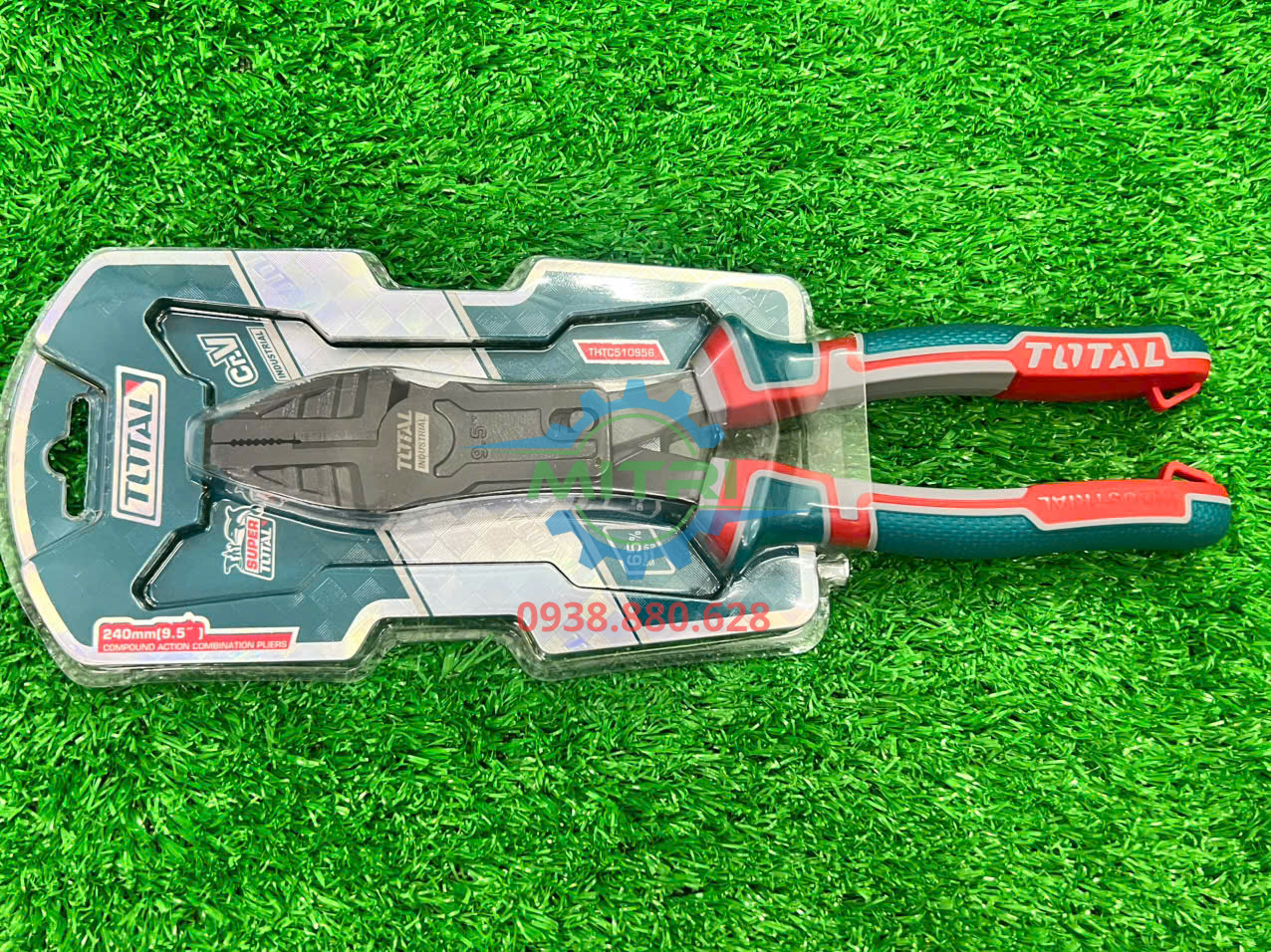 Sản phẩm kìm điện Total THTC510956 nguyên tem mác