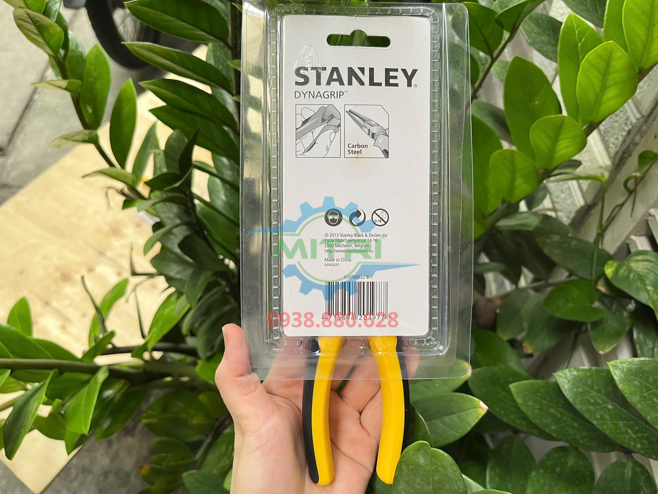 Kìm mỏ nhọn Stanley STHT84032-8 tay cầm bọc nhựa