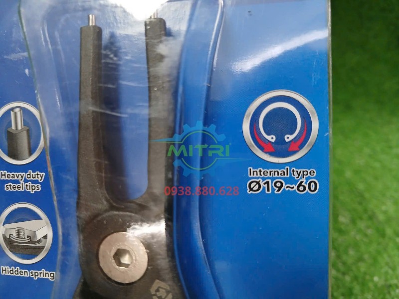 Đầu thẳng Ø1.8mm của kìm phe trong Kingtony 66HS-07 cận cảnh