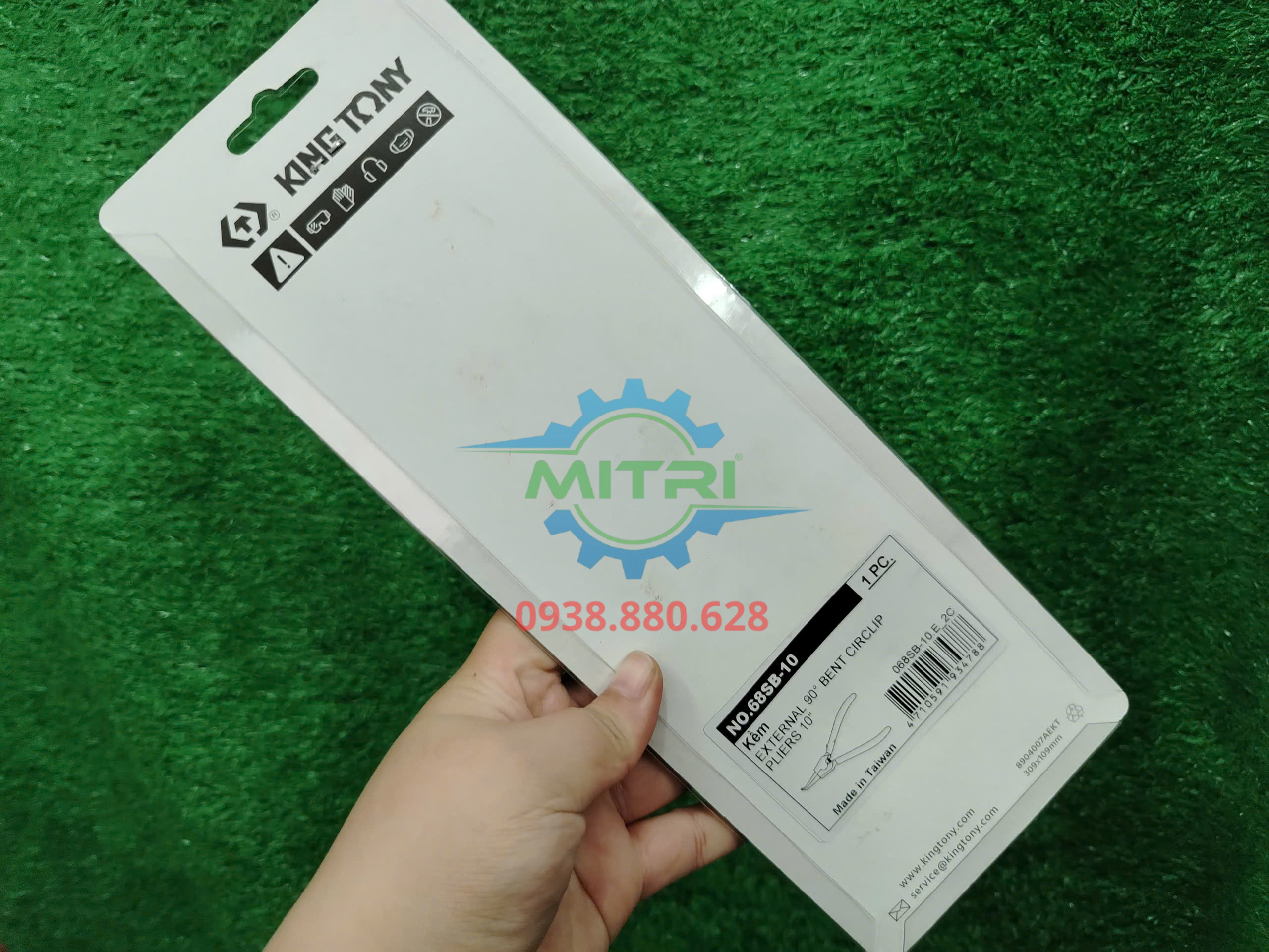 Đầu mũi kìm phe cong 2.3mm Kingtony 68SB-10