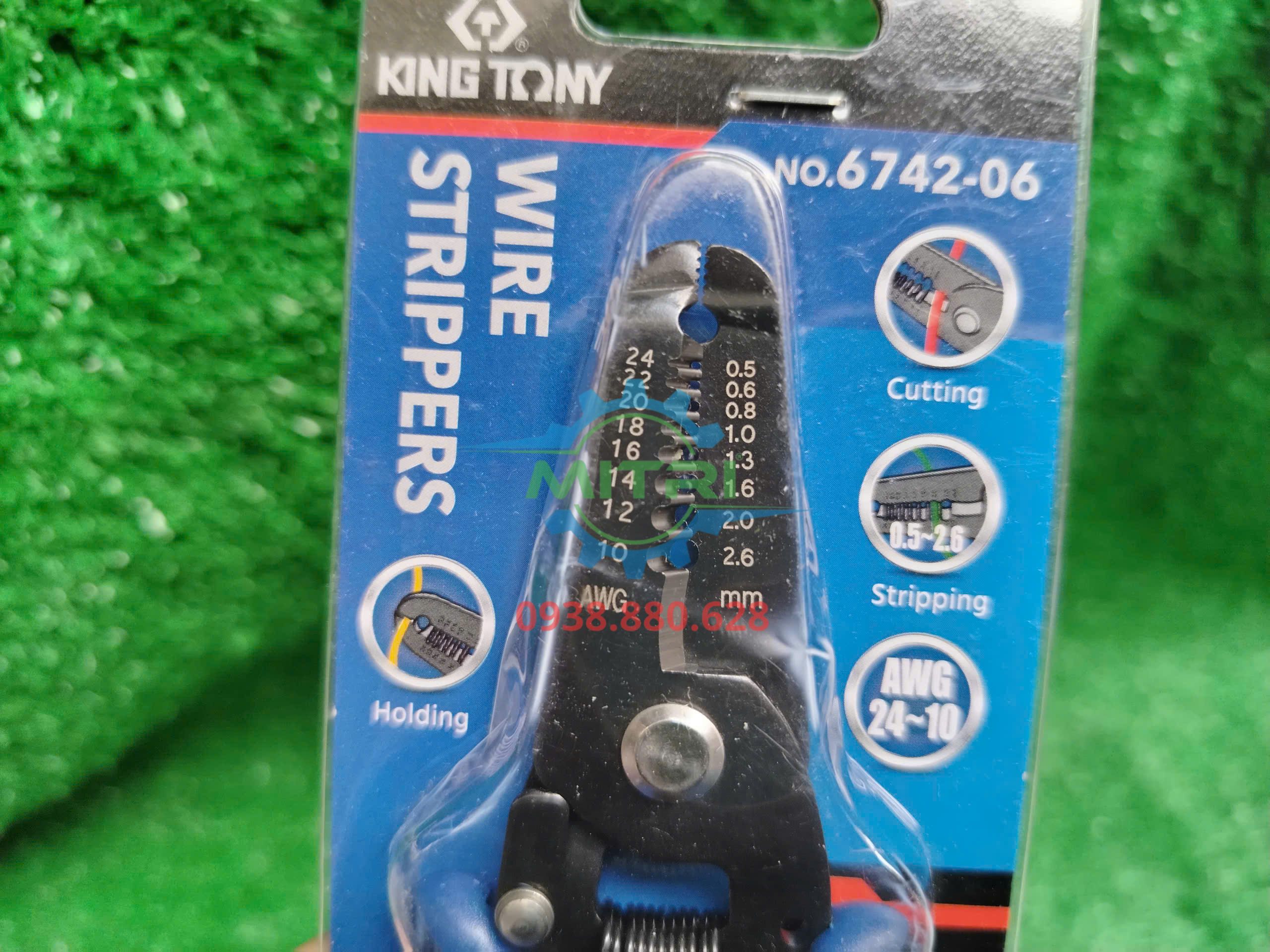 Thực tế kìm tuốt dây Kingtony 6742-06 tại Minh Triết