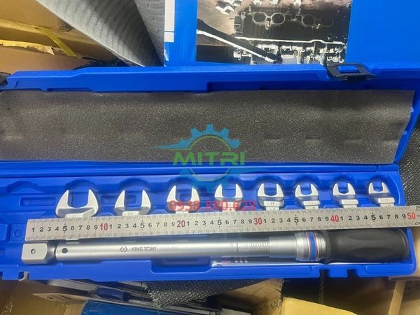 Bộ cờ lê lực 11 chi tiết hệ 14x18mm, 40-200Nm Kingtony 345202D11MR