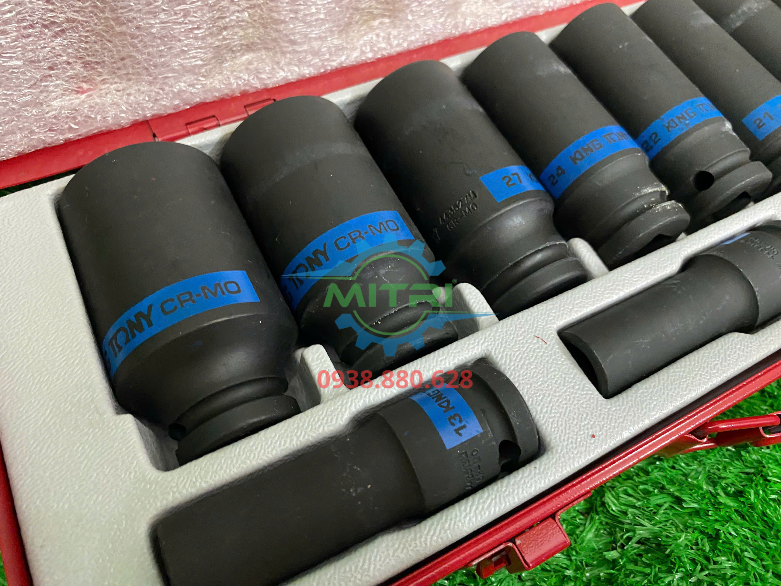 Kingtony 4415MP03 bộ tuýp lục giác hộp sắt