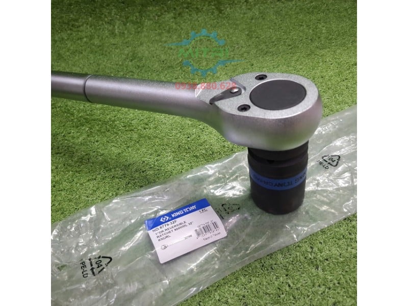 Kingtony 8779-32FR gắn đầu tuýp 1 inch thực tế