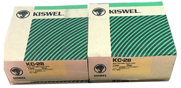 Dây hàn MIG sắt 1.0mm Kiswel KC-28 cuộn 15kg
