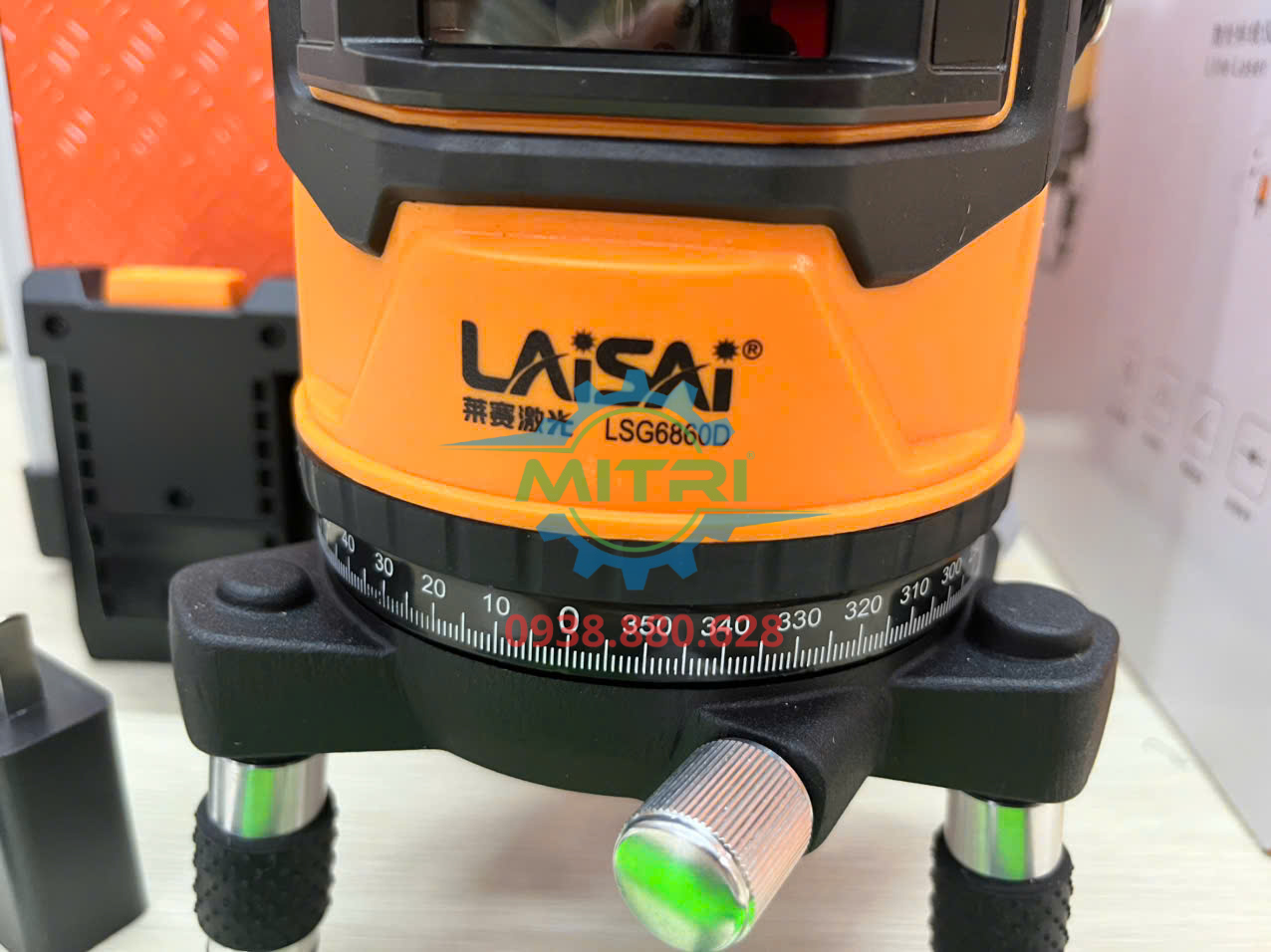 Laisai LSG6860D máy cân mực laser 5 tia xanh ứng dụng rộng rãi