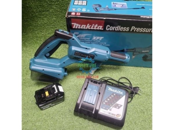 Máy xịt rửa Makita DHW180Z01 lắp pin 5.0Ah