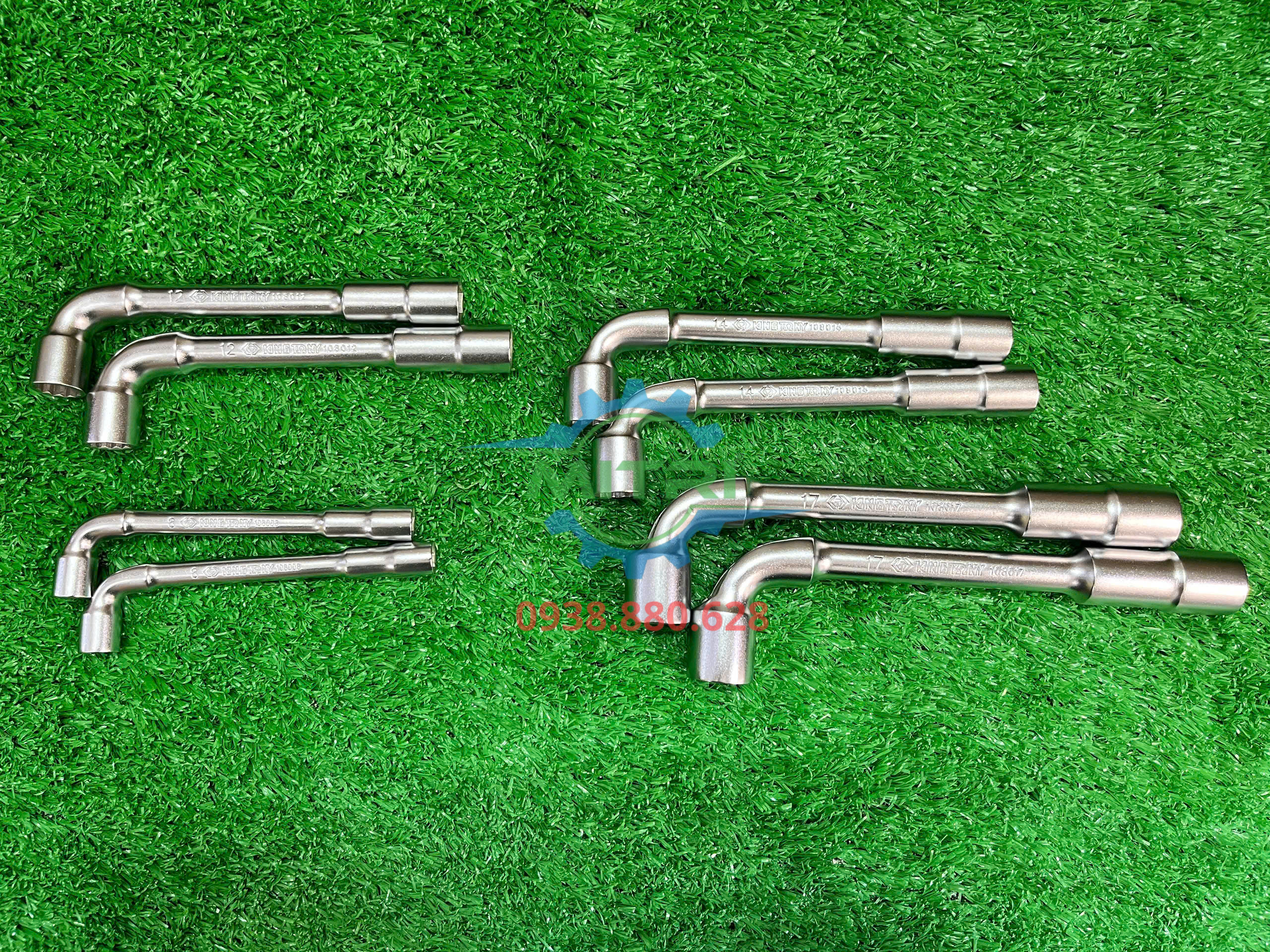 Lỗ xuyên thấu góc chữ L ống điếu Kingtony 1080-12