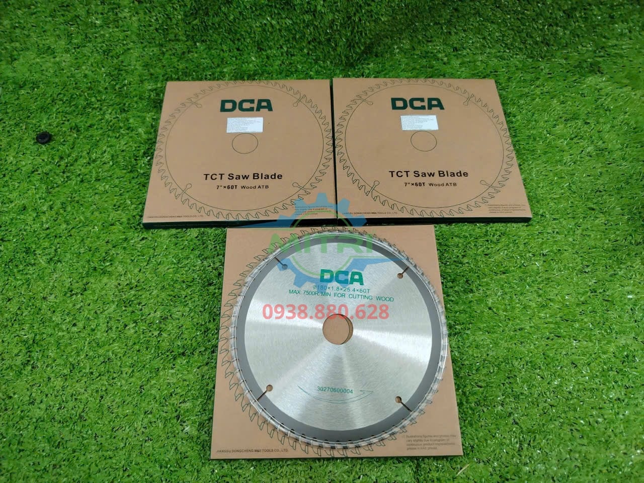 Lưỡi cưa gỗ DCA TCT 7 inch 60 răng ATB chính hãng