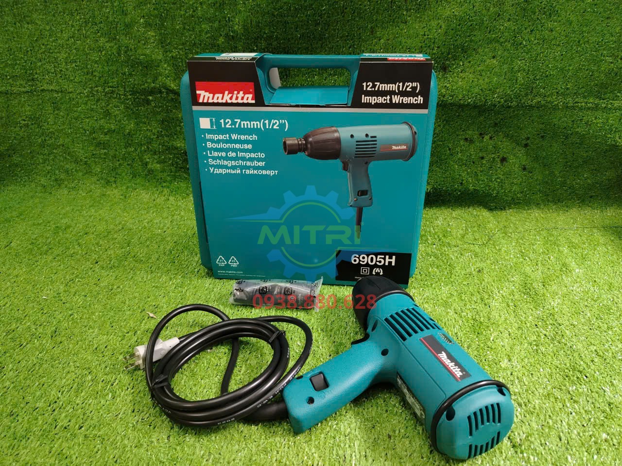 Makita 6905H và phụ kiện thực tế cần kiểm tra trước khi giao khách