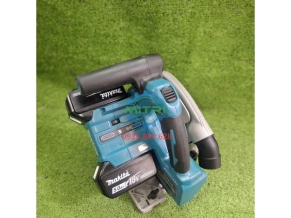 Máy cưa đĩa dùng pin Makita DSP600Z lắp 2 pin 5.0Ah