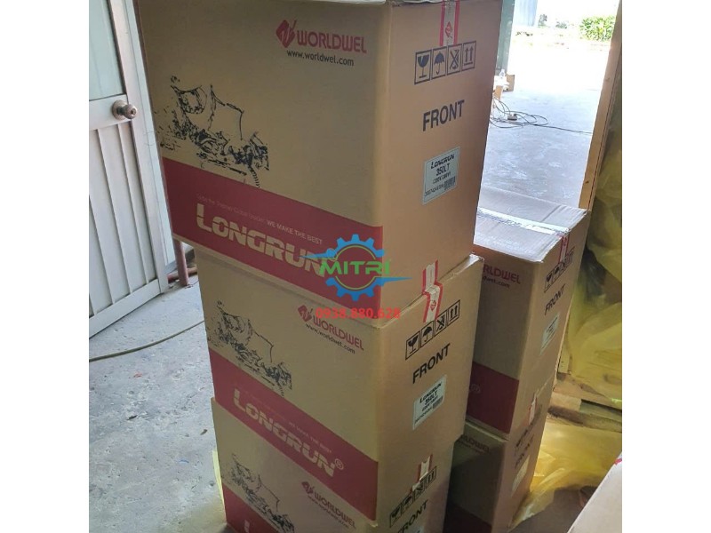 Mặt trước bảng điều khiển Máy hàn TIG AC DC Worldwel Longrun 600LA có sẵn